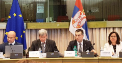 15 June 2018 The participants of the eighth meeting of the European Union-Serbia Stabilisation and Association Parliamentary Committee